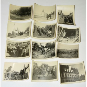 Leven en gevecht Fotos van Kannonier van 10e artillerie-regiment. Espenlaub militaria